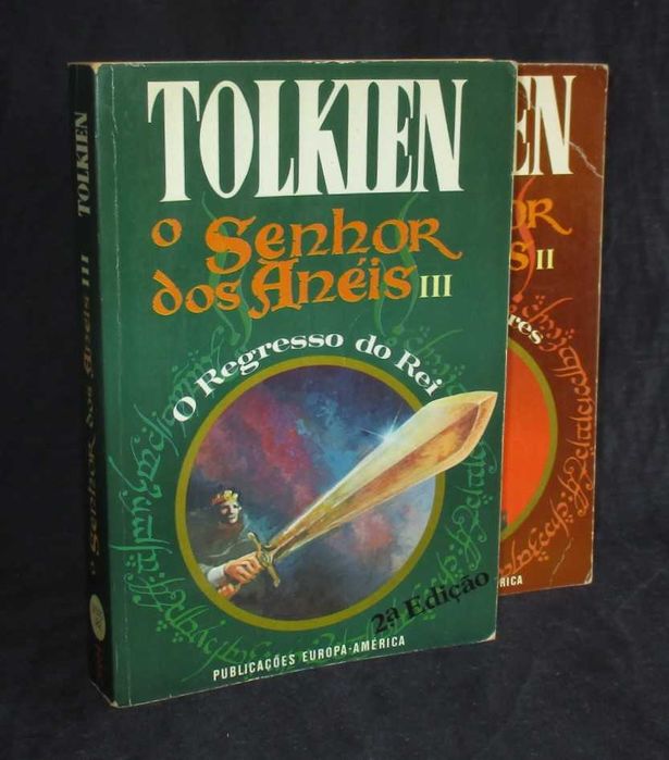 Livros Trilogia O Senhor dos Anéis Tolkien Volume II As Duas Torres