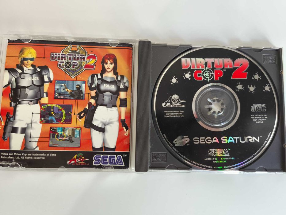Virtua Cop 2 Sega Saturn