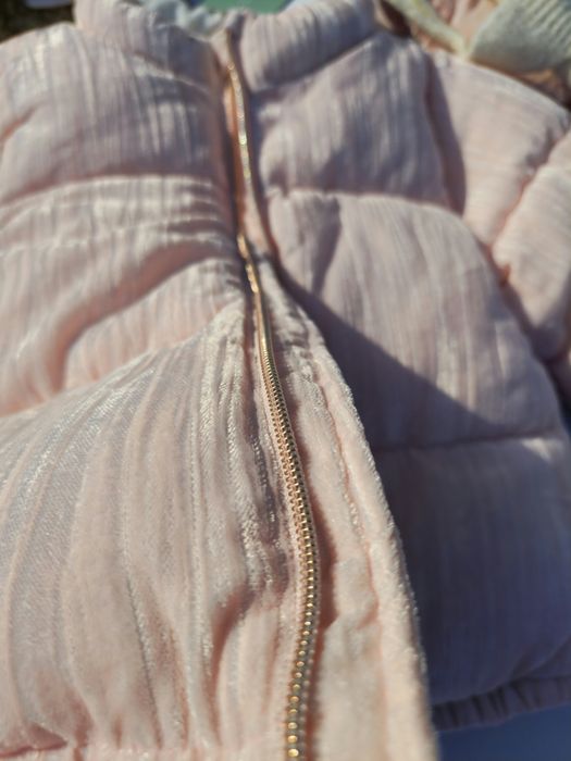 Курточка для дівчинки демисезонна з флісовою підкладкою h&m 98,104