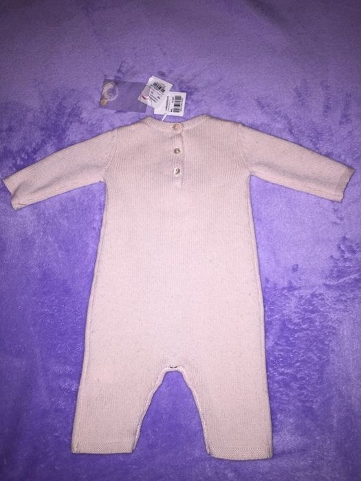 Bonpoint body kaszmir r. 1 miesiąc 56 cm (kaszmirowe śpioszki)Я говорю