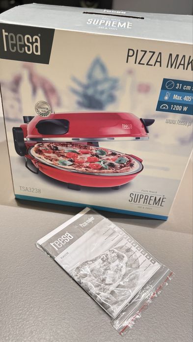 Piec do pizzy Teesa Supreme+ okienko gwarancja