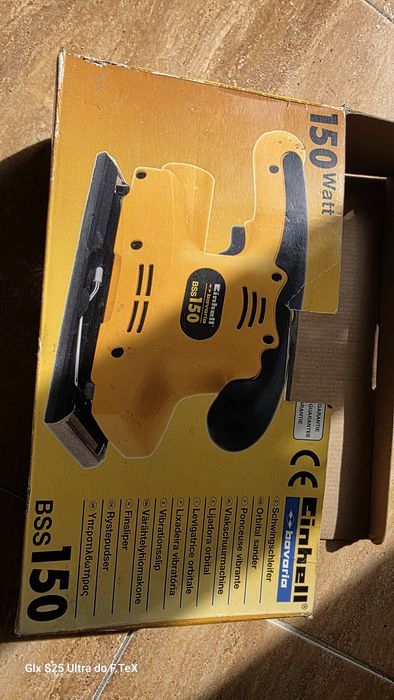 Lixadora eletrica einhell bss 150 com caixa426912702372915201
