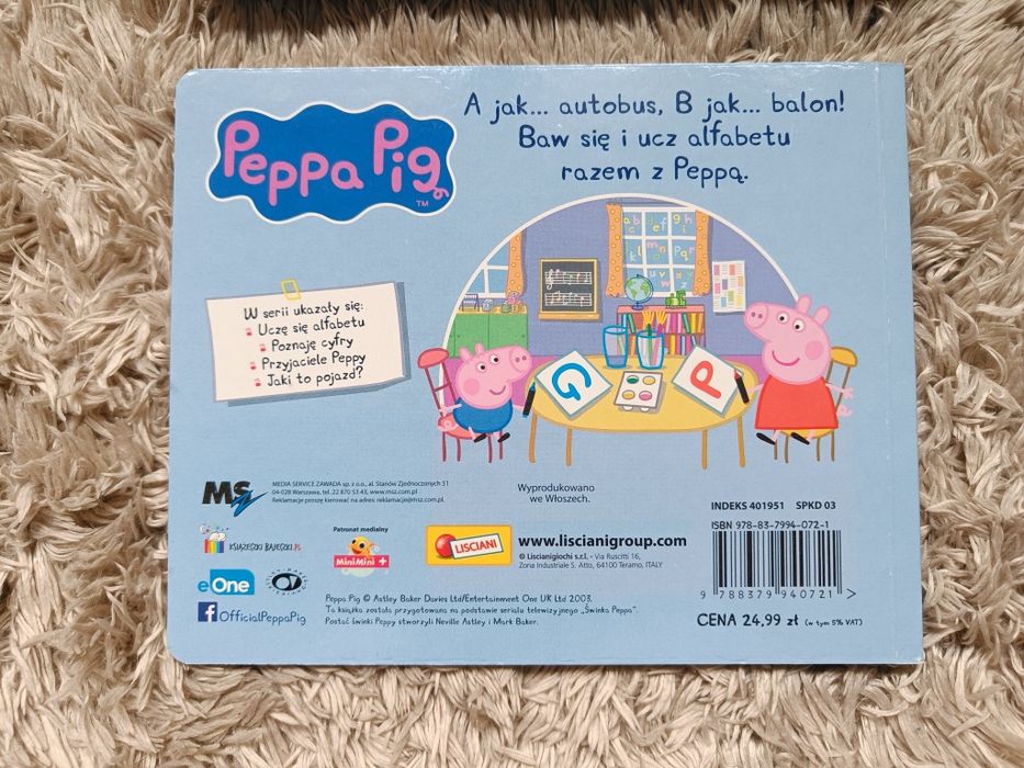 Gry edukacyjne Fischer Price i Świnka Peppa