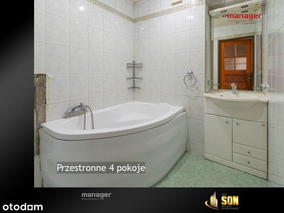 Przestronne 4 pokoje