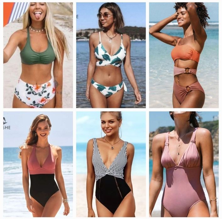 Оригінальні купальники Cupshe США, розм від XS до 3X оптом та роздріб