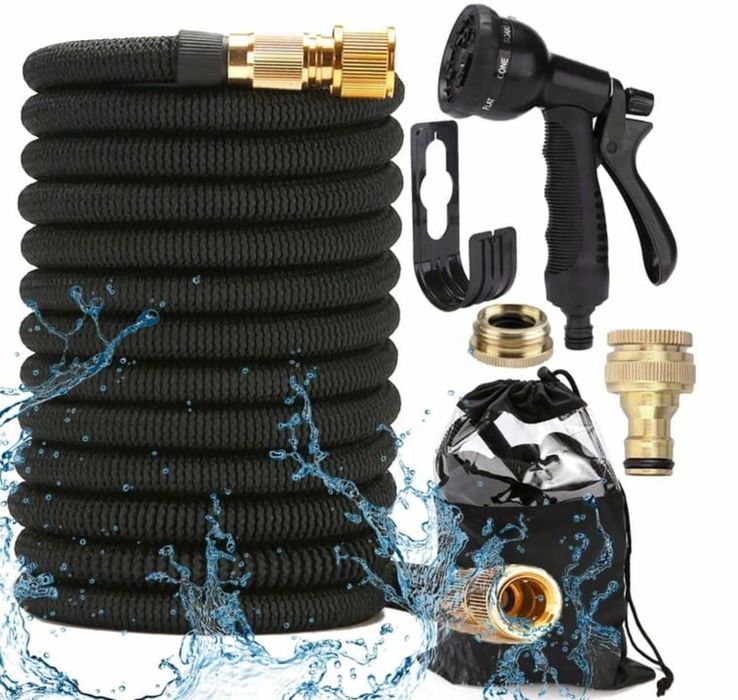 Wąż Ogrodowy ROZCIĄGLIWY Ze Złączkami 45m!