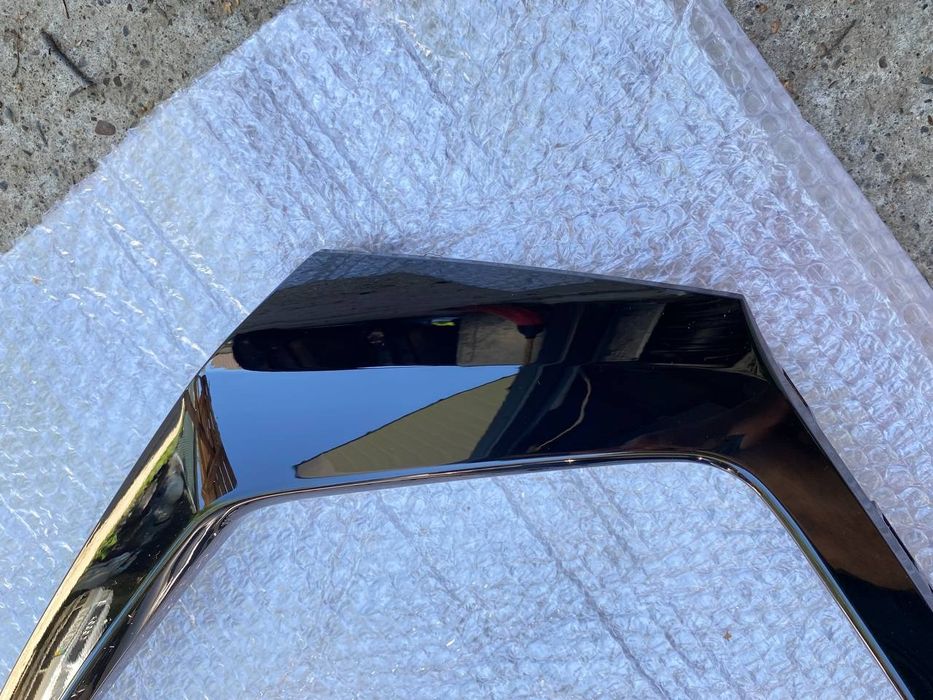 Audi q7 4m0 хром решетки радиатора чёрный