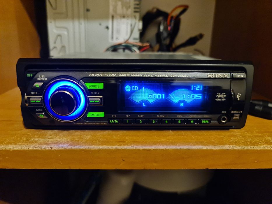 Radio SONY CDX-GT828U USB cd aux animacje Łowicz • OLX.pl