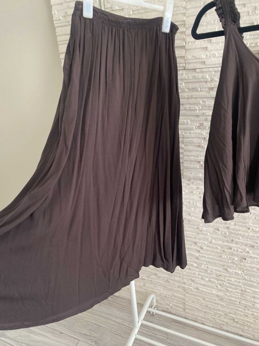 Lemonada nowy set spódnica maxi + top czekolada