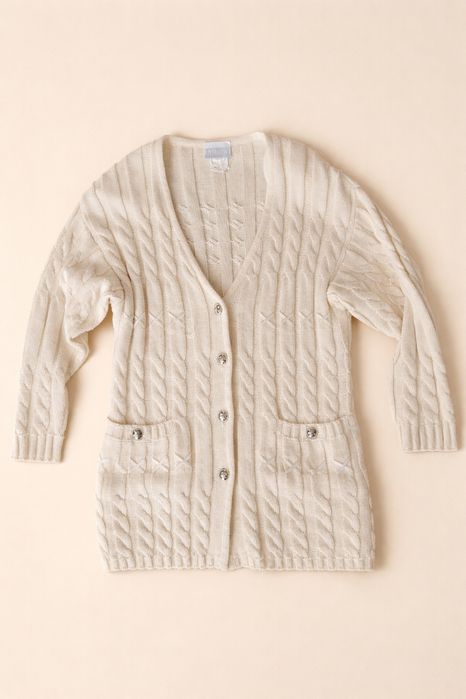 Sweter kardigan wełna