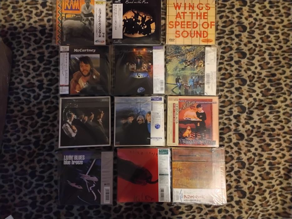 Продам cd  мини винил Paul McCartney, Rolling Stones, Alice Cooper,