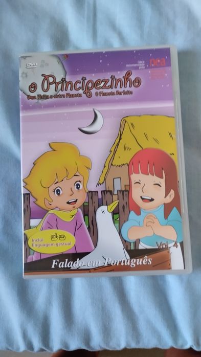 Conjunto de 6 DVD do príncipezinho