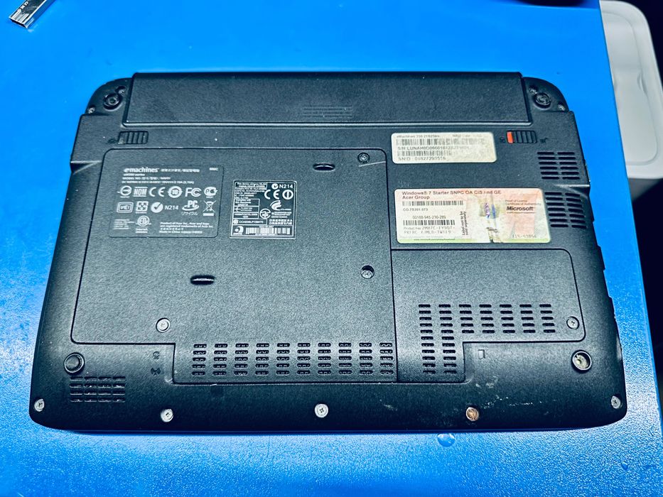 Нетбук eMachines eM350 nav51 250gb hdd