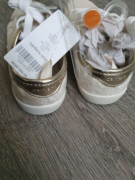НОВІ кеди Carter's Картерс кросівки, 18 см. р.11