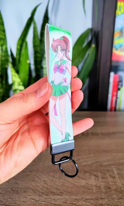 Sailor Moon - skórzany breloczek Sailor Jupiter
