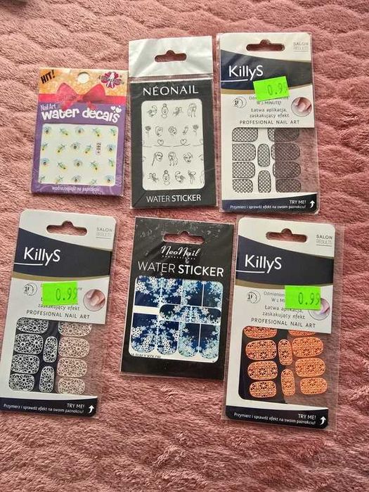 Mix naklejek do paznokci