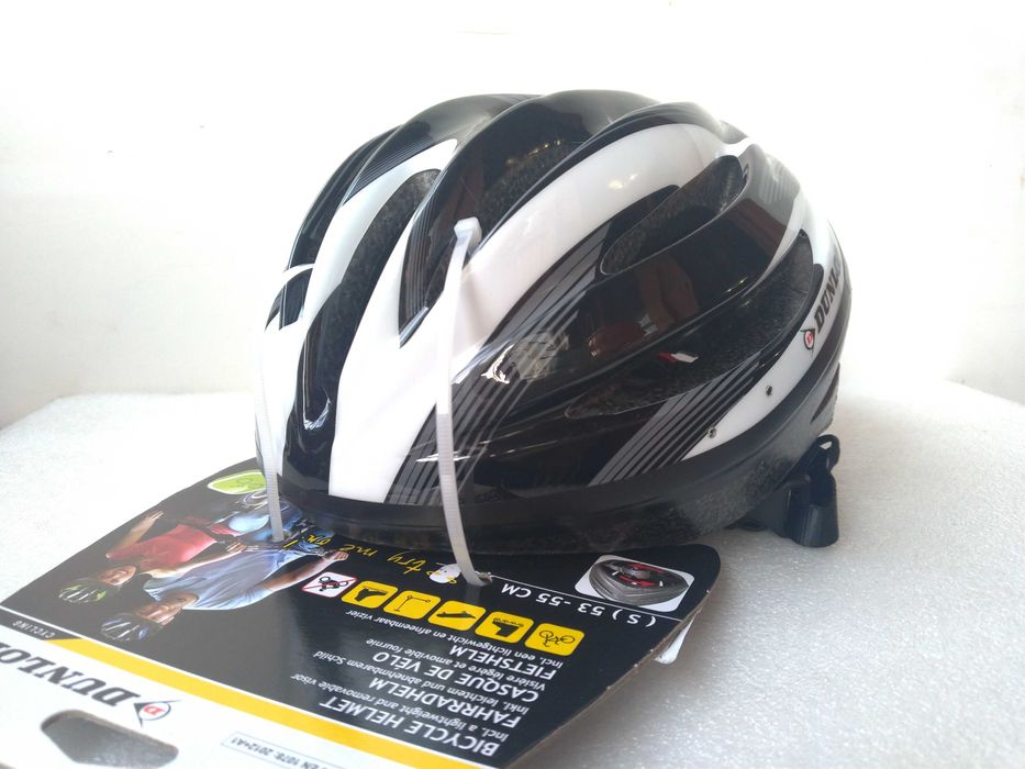 Шлем велосипедный Dunlop подросток 53-55см велошлем