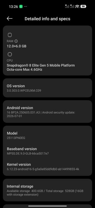 Xiaomi 17 Azul com carregador sem fios