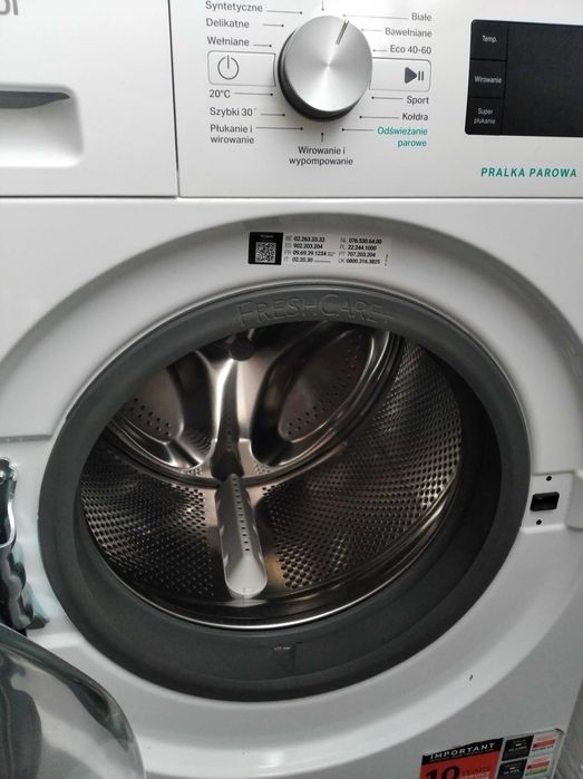 Sprzedam pralkę WHIRLPOOL na gwarancji