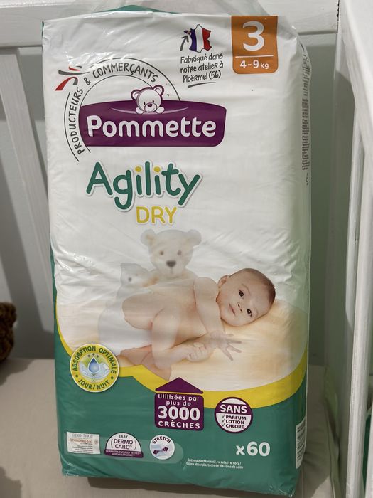 Памперси Pommette Agility Dry 3 (4-9kg)