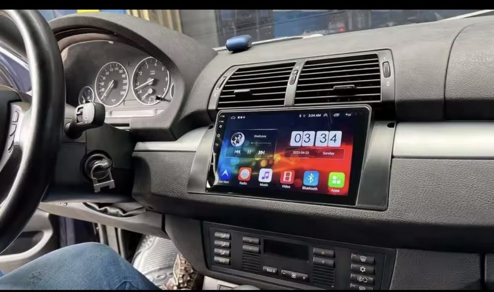 Android для BMW X5 E53 E39 1999 2006 carplay + android auto