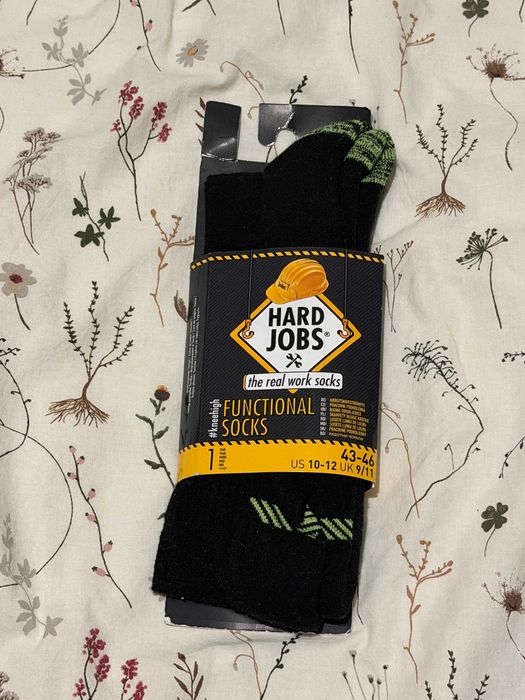 Skarpety robocze wysokie Hard Jobs Functional Socks/ Długie podkolanówki