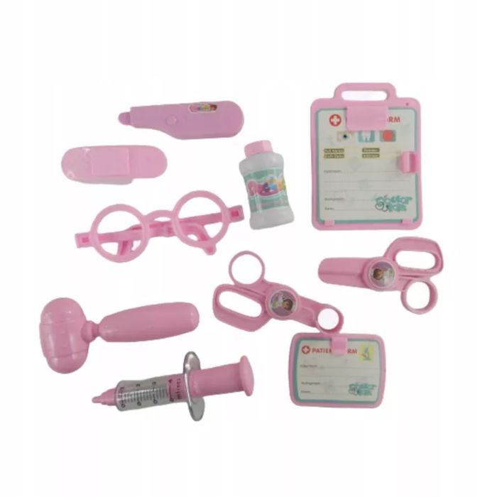 Zestaw Lekarski Biały Akcesoria Przebranie Kostium 218-7B