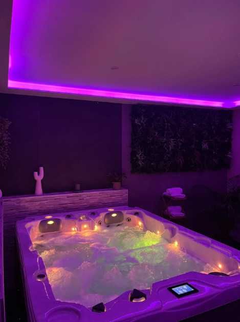 SAUNA & JACUZZI w Prywatnym Apartamencie w Centrum Miasta, parking