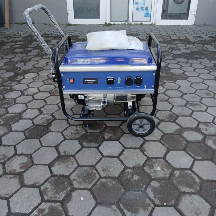 Новый Генератор электроэнергии бензиновый Einhell Blue BT-PG 4000