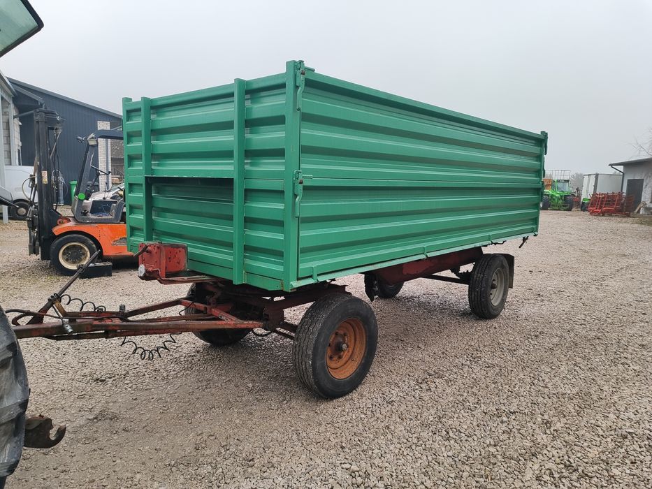 Przyczepa wywrotka Reisch wywrot na 3 strony