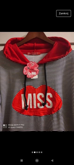 Bluza w paski damska