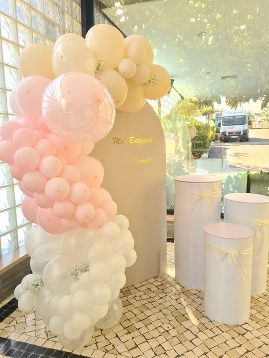 Cha Revelacao decoração festas gender reveal