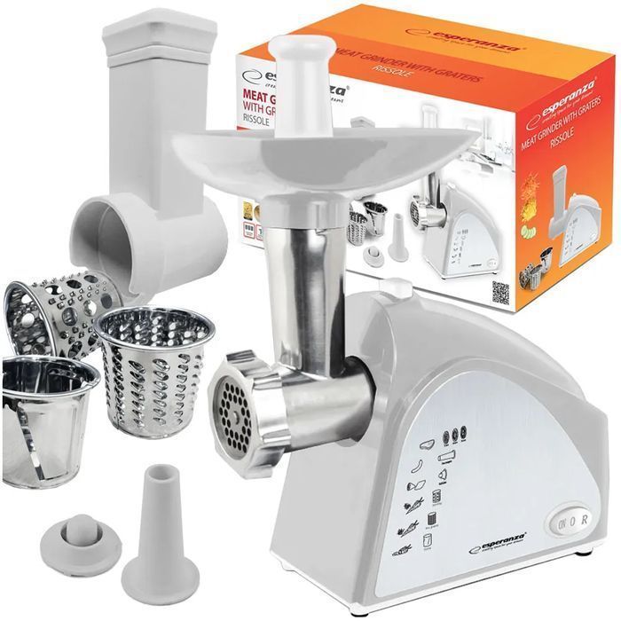 Maszynka do mielenia mięsa szatkownica Esperanza RISSOLE 2200W EKM034