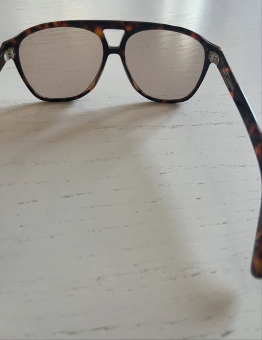 Okulary ysl ,saint laurent dune brązowe ,