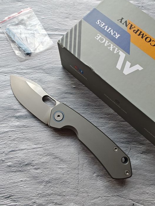 Нож премиум Maxace Meerkat титан суперсталь S90V