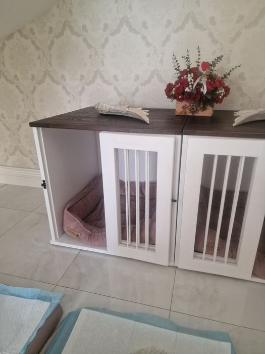 2 kennele dla małych psów