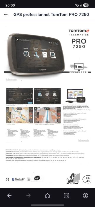 Навігатор TomTom  Pro 7250