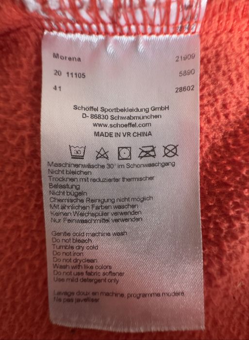 Polar Damski Schöffel Morena - Mikropolar Premium - Rozmiar M