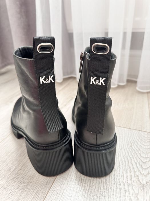 Ботінки шкіра Fabio Monelli