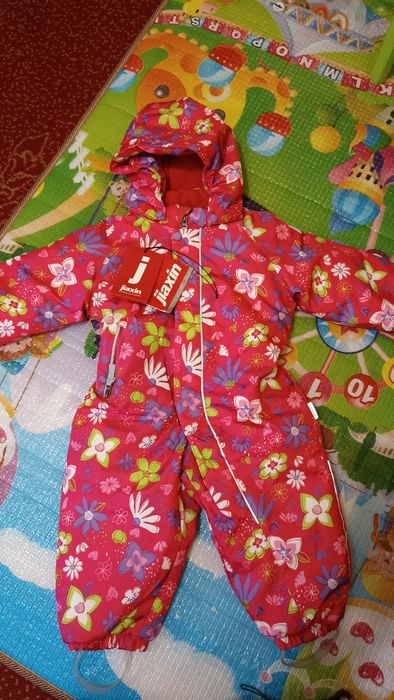 НОВИЙ зимовий комбінезон для дівчинки