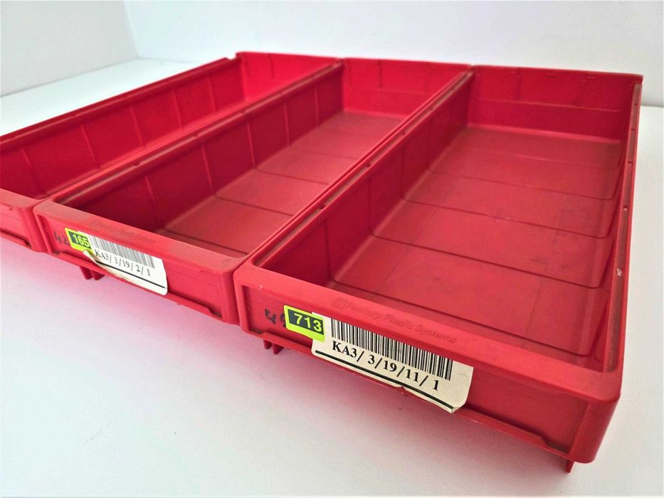 Pojemnik Plastikowy Kuweta 60x23x10cm Skrzynka Kosz Magazyn Warsztat