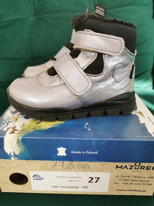 Buty zimowe Mazurek 27