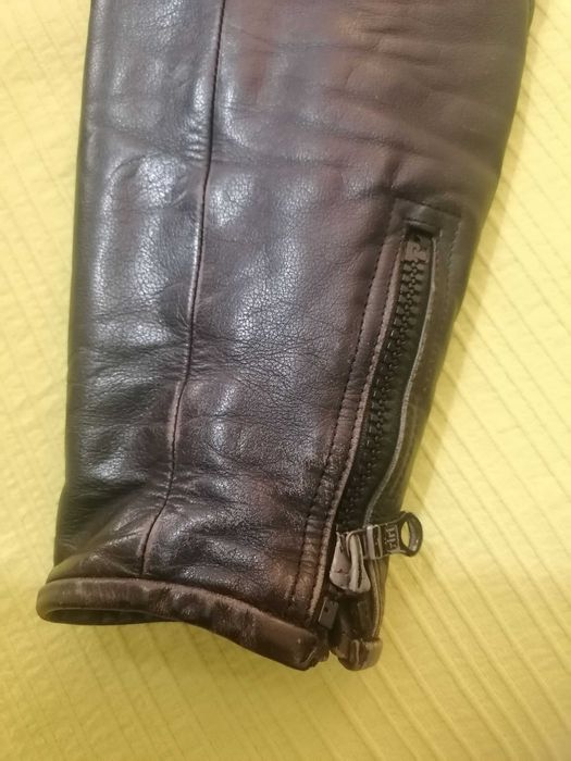 Casaco Mota Dainese XL 56 em couro vintage bom estado com protecções