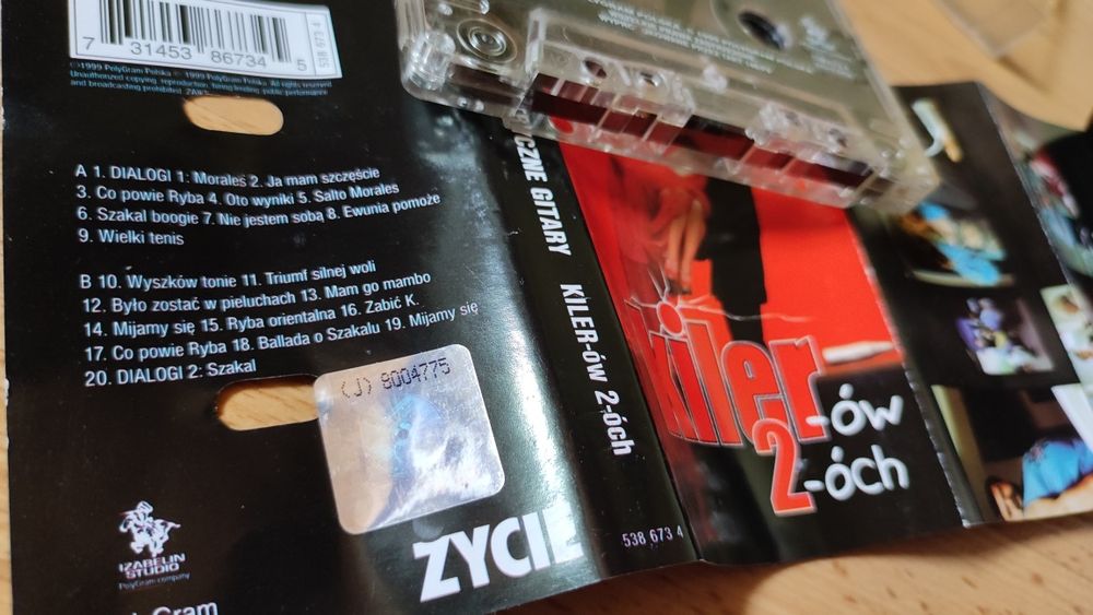 Sprzedam kasetę Kiler-ów 2-óch Elektrycznych Gitar 1999 Polygram