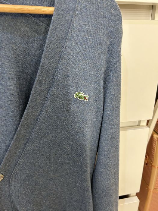 Cienki kardigan męski Lacoste