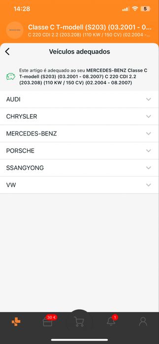 Alargadores 15mm Eibach