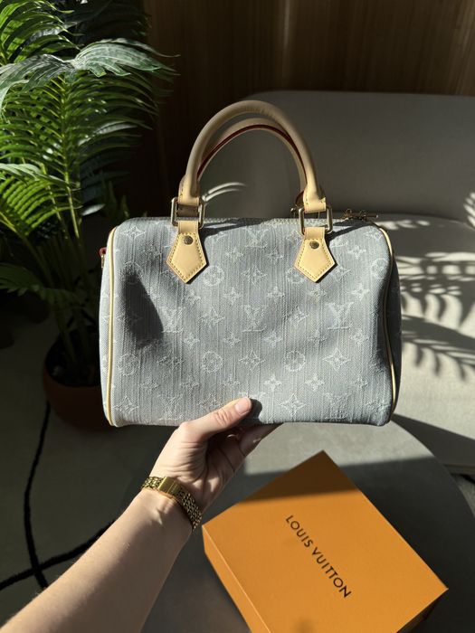 Сумка Louis Vuitton Speedy Soft 30 Monogram Denim