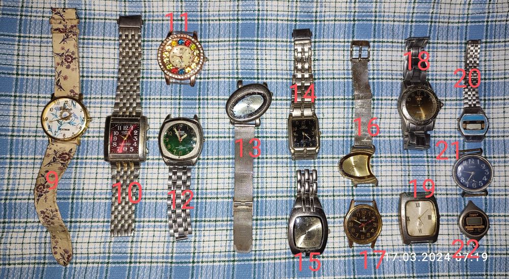 Часы. Одним лотом. Omax, Витязь, xiaomi, kidsGo, Seiko,
