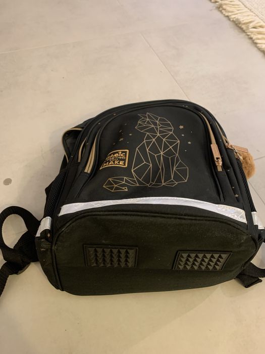 Plecak starpack magic z kotem jak nowy