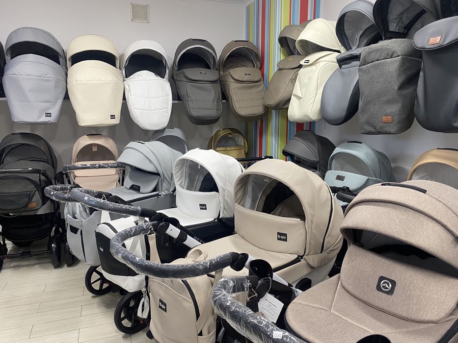 Візочки 2в1.Коляски нові та б/у.Магазин.Гарантія.Anex,Bair,Roan